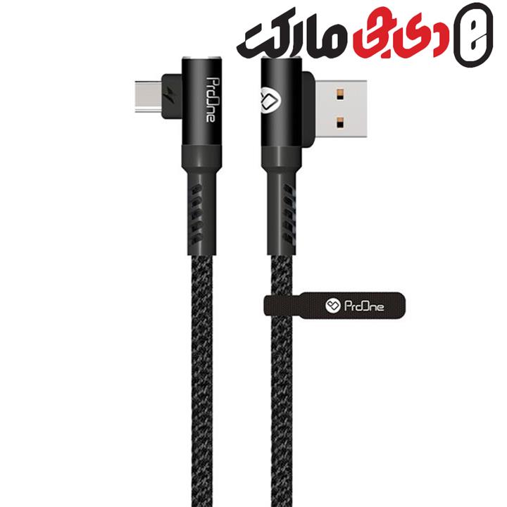 کابل تبدیل USB به USB-C پرووان مدل PCC240C طول 1 متر ProOne PCC240C USB To USB-C Cable 1M